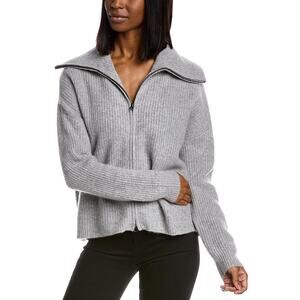 Philosophy Mockneck Cashmere Jacket - M